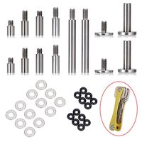 OwnMy 2 Sets of Key Organizer Expansion Kit, Expansion Pack with Screws, Spacers and Posts, Extra Extend 1.5cm to 7.5cm Spacers for Key Organizer Keys Holder