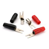 Carwires PBS8 - 8-AWG Crimp Barrier Spades (4-Pack)