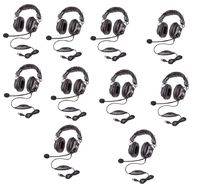 Califone 3068MUSB Stereo Headset with USB Plug - 10 Pack