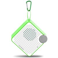 Mini Bluetooth Speaker - ENUOSUMA Portable Outdoor Wireless Speaker Suitable for Travel, Hiking, Camping, Sports, Support Hands-free Call (Built-in Mic), TF Card & AUX-in (Green)