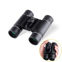 HUTACT 10x25 Bincoualrs for Adults & Kids, Lightweight with Compact Size Ideal for Bird Watching, Hunting, Small Mini Binoculars with a Carrying Bag