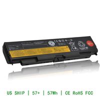 CQCQ T440P 57+ Compatible Battery Replacement for Lenovo ThinkPad T540P W540 L440 L540 45N1144 45N1145 45N1148 45N1149 6CELL Laptop [10.8V 57Wh]