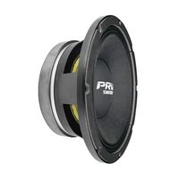 PRV AUDIO 10MR1000X 10" Mid Range 8 ohms Pro Audio Speaker 100dB 500 Watts RMS 3" VC (Single)