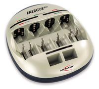 Ansmann Energy 8 Plus Charger and maxE AAA NiMH Battery Kit