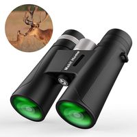 12x42 Powerful Binoculars for Adults, HD Professional Binoculars for Bird Watching, Waterproof Lightweight Compact Binocular with Clear FMC BAK4 Prism for Camping Hiking Traveling Sports Games Concert