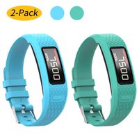 Watbro Bands Compatible with Garmin Vivofit 1/ Vivofit2, Soft Silicone Colorful Replacement Watch Band Strap Wristband for Vivofit 1/ Vivofit 2 Activity Tracker, for Women Men Small Large