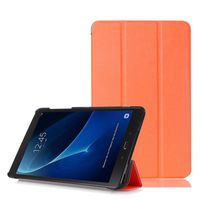 AutumnFall Samsung Galaxy Tab A 10.1 Case - Stand Folio Case Cover for Galaxy Tab A 10.1 Inch Tablet SM-T580 T585 (Orange)