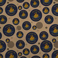 GRAPHICS & MORE Release The Quackin' Kraken Rubber Duck Funny Humor Premium Kraft Gift Wrap Wrapping Paper Roll