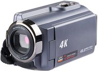 Camera Camcorders, Ultra HD (48 Mega Pixels) 4K 2160P 16X Digital Zoom Night Vision Video Camera with WiFi and Digital Video Camcorder and 3.0" LCD 270