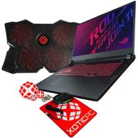 ASUS ROG Strix G GL731GU-RB74 (i7-9750H, 32GB RAM, 512GB NVMe SSD, NVIDIA GTX 1660Ti 6GB, 17.3" Full HD 144Hz 3ms, Windows 10) Gaming Laptop