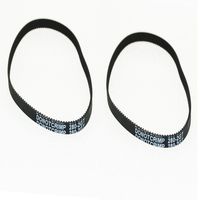 2pcs GT2 GT2-280 Timing Closed Loop Rubber Belt Part 2GT 6mm Synchronous Belts 3D Printers Parts