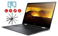 HP Envy X360 15t 2-in-1 Convertible Laptop PC (AMD 7th Gen Quad-Core FX 9800P APU, AMD Radeon R7 Graphics, 16GB RAM, 1TB HDD, 15.6 inch FHD (1920 x 1080) Touchscreen, Win10) Dark Ash Silver