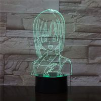 Children's Room Decoration lamp& Night Light for Kids Illusion Night Light Optical Illusion Table Desk Lamp 7 Christmas Halloween Birthday Gift Bulma