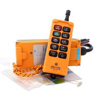 creatorele 10 Key Hoist Crane Radio Wireless Remote Control Industrial Transmitter&Receiver (AC380V)