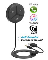 [Upgraded] Aston SoundTek A1+,Excellent Sound,3.5mm Aux Bluetooth Receiver,Car Handsfree,AAC Codec,Music Streaming for Car and Home Theater,Voice Assistant,Auto On,Multi-Point,Build-in Noise Isolator