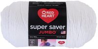 Red Heart Super Saver Jumbo Yarn, White