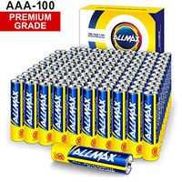 ALLMAX All-Powerful Alkaline Batteries - AAA (100-Pack) - Premium Grade, Ultra Long-Lasting and Leak Proof with EnergyCircle Technology (1.5 Volt)