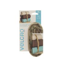 VELCRO Brand All-Purpose Strap | Strong & Reusable | Perfect for Fastening Wires & Organizing Cords | Camouflage, 6ft x 1 1/2in | 1 Count