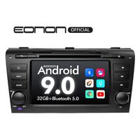 Car Stereo, Double Din Car Stereo, Eonon Car Radio with Bluetooth 7 Inch Car Radio GPS Navigation for Car Support Android Auto Apple Carplay/Bluetooth 5.0/Fast Boot/DVR/Backup Camera/OBDII-GA9351