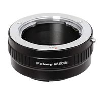 Fotasy Minolta MD Lens to Canon EF-M Mount Adapter, MD EFM, MD EOS M Adapter, EF M MD, fits Minolta MD MC Rokkor Lens & Canon EF-M Mirrorless Cameras M1 M2 M3 M5 M6 M6 Mark II M10 M50 M100 M200