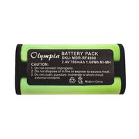 BP-HP550-11 Replacement Battery for Sony BP-HP550-11 Headphone Battery (700mAh, 2.4V, Ni-MH)