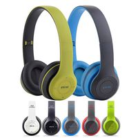Bluefringe Bluetooth Headphones Over Ear, Stereo Wireless Headset, Foldable, Soft Memory-Protein Earmuffs, w/Built-in Mic for PC/Cell Phones/TV