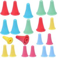 BoNaYuanDa 20 Pcs Knit Knitting Needles Point Protectors/Stoppers 2 Sizes for Knitting Craft(Needles Point Protectors)
