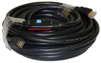 PTC 100feet Premium HDMI cable with Built-in Signal Amplifier