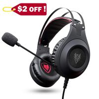 Gaming Headset for Xbox One, PS4, PC, Controller, NUBWO Wired Gaming Headphones with Microphone and Volume Control for PC / Ps4 / Xbox one 1 / Phone/Laptop, Switch Games (Black)