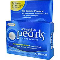 Enzymatic Therapy Acidophilus Pearls, 30 pearls (Pack of 2)