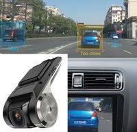 Car777 Dash Cam, 720P FHD Car DVR Lens Camera Recorder, 170° Rotatable Lens, USB Install, ADAS Safety Assistance, G-Sensor, Loop Recording, Motion Detection, Night Vision