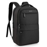 ASPENSPORT Slim Laptop Backpack Fit 15.6 inch Business Travel Computer Bag with Luggage Strap Water Repellent Daypack for Men & Woman Charcoal Grey