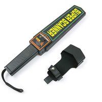 ZQYR CAMERA# Handheld Security Metal Detector Alarm and Vibration, Metal Finder,Low Power Consumption, Suitable for Security inspections at airports, Stations, terminals, Model: MCD3003B1