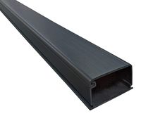 Electriduct 2150 Series Latching Cable Raceway - 2" x 1.5" Channel Size - 5 Sticks - 5 Feet Long (25 Feet Total) - Black