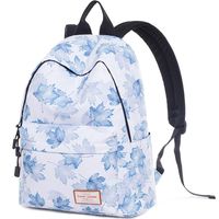 School Backpack for Girls Boys Cute Waterproof Laptop Bag Leisure College Student Bookbag Women Travel Daypack (Maple Leaf)