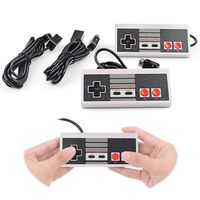 2-Pack NES Classic Edition/ Mini Controller For Replacement, With Extended 3m/ 10ft Cable