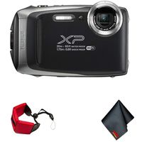 FUJIFILM FinePix XP130 Digital Camera (Silver) Basic Accessory Bundle