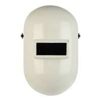 Fibre-Metal Pipeliner Fiberglass Welding Helmet with Ratchet Headgear (110WH), White