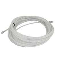 10M 33Ft Electrical Wire Threader Cable Running Rods Fish Tape Pulling
