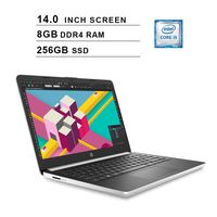 2020 HP Pavilion Newest 14 Inch Laptop, 10th Gen Intel 4-Core i5-1035G1 up to 3.6GHz, Intel UHD Graphics, 8GB DDR4 RAM, 256GB SSD, Webcam, HDMI, WiFi, Bluetooth, Windows 10 Home, Silver