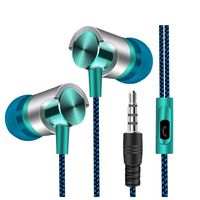 Cute Headphones, UNBRUVO Universal 3.5mm in-Ear Stereo Earbuds Earphone with Mic for Cell Phone