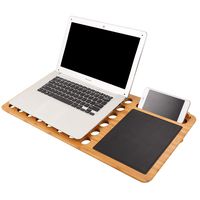 Portable Multi-Functional Natural Bamboo Laptop Stand Lapdesks