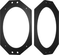 1997-2006 Jeep Wrangler 4x6" 4 x 6" Dash Speaker Adapters - SAK042_46-1 Pair