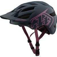 Troy Lee Designs Adult | Trail | All Mountain | Mountain Bike A1 Drone Helmet (MD/LG, Gray/Pink)