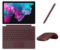Microsoft Surface Pro 6 2 in 1 PC Tablet 12.3" (2736 x 1824) Touchscreen - Intel Core i5 (up to 3.40 GHz) - 8GB Memory - 128GB SSD - Fanless - Keyboard, Surface Pen and Arc Mouse - Burgundy