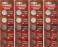 20 Genuine Loopacell CR2032 3v Lithium 2032 Coin Batteries Freshly Packed by Loopacell
