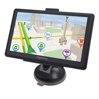 YoJetSing GPS Navigation for Car,Truck GPS 7 Inch HD GPS Navigator, Built-in 256MB+8GB Vehicle Navigation System, Voice Reminding