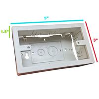 375 Series Raceway Accessory Single Junction Box (Beige)