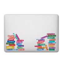 DQQH Removable Vinyl Sticker Skin for MacBook Pro Air Mac 13 inch Apple Logo - Sea of Books