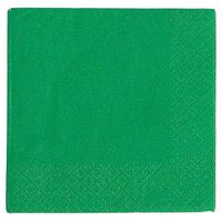 Green Napkins - Green Beverage Napkins - Christmas Green - 50 Count